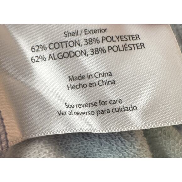 Wild Fox Tie Dye Hoodie Peri Shibori Pullover Sweatshirt Pocket Size M - Picture 7 of 8